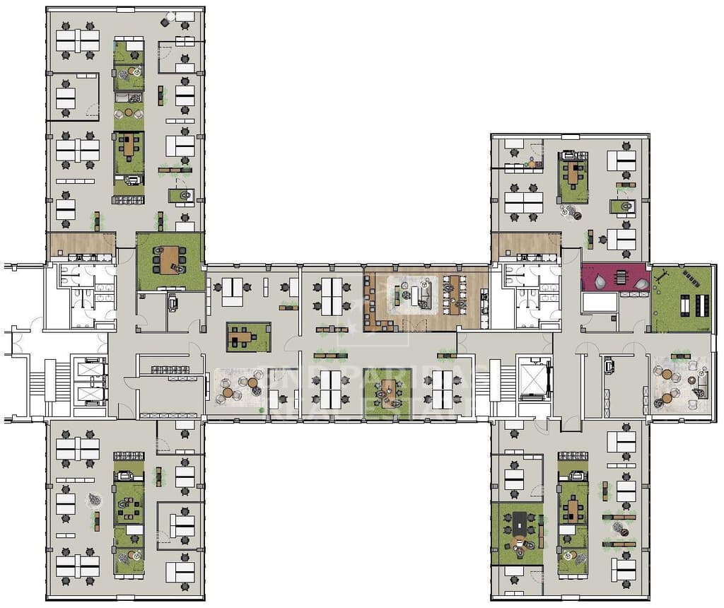Grundriss 5. OG Multizone