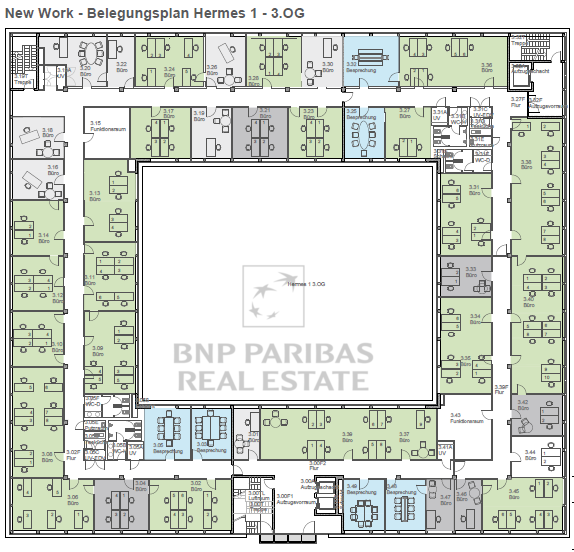 Musterplanung - 1-3. OG