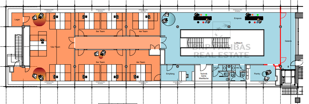 Grundriss - 1. Obergeschoss