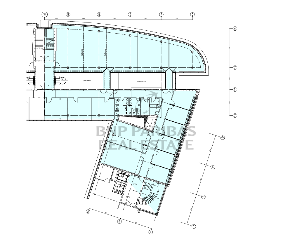 4.OG Nord/Ost ca. 909qm