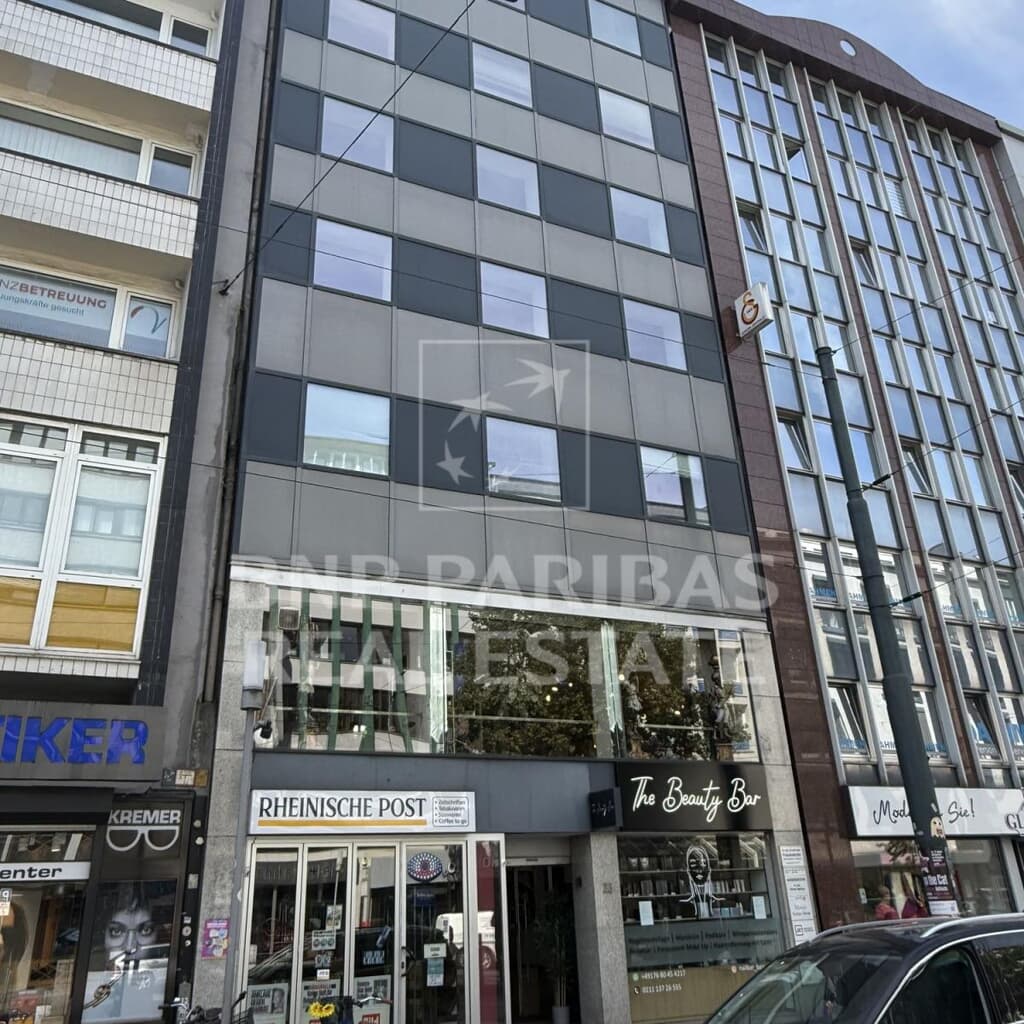Büroflächen im Stadtzentrum Düsseldorfs