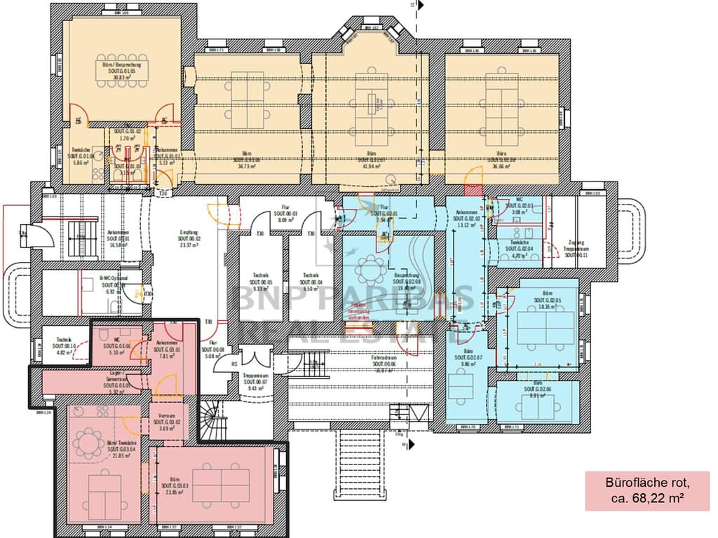 Souterrain, ca. 68,22 m²