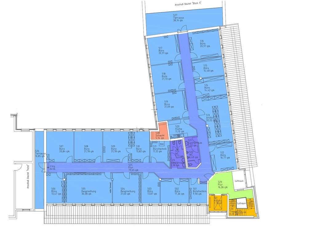 5. OG, ca. 566,26 m²