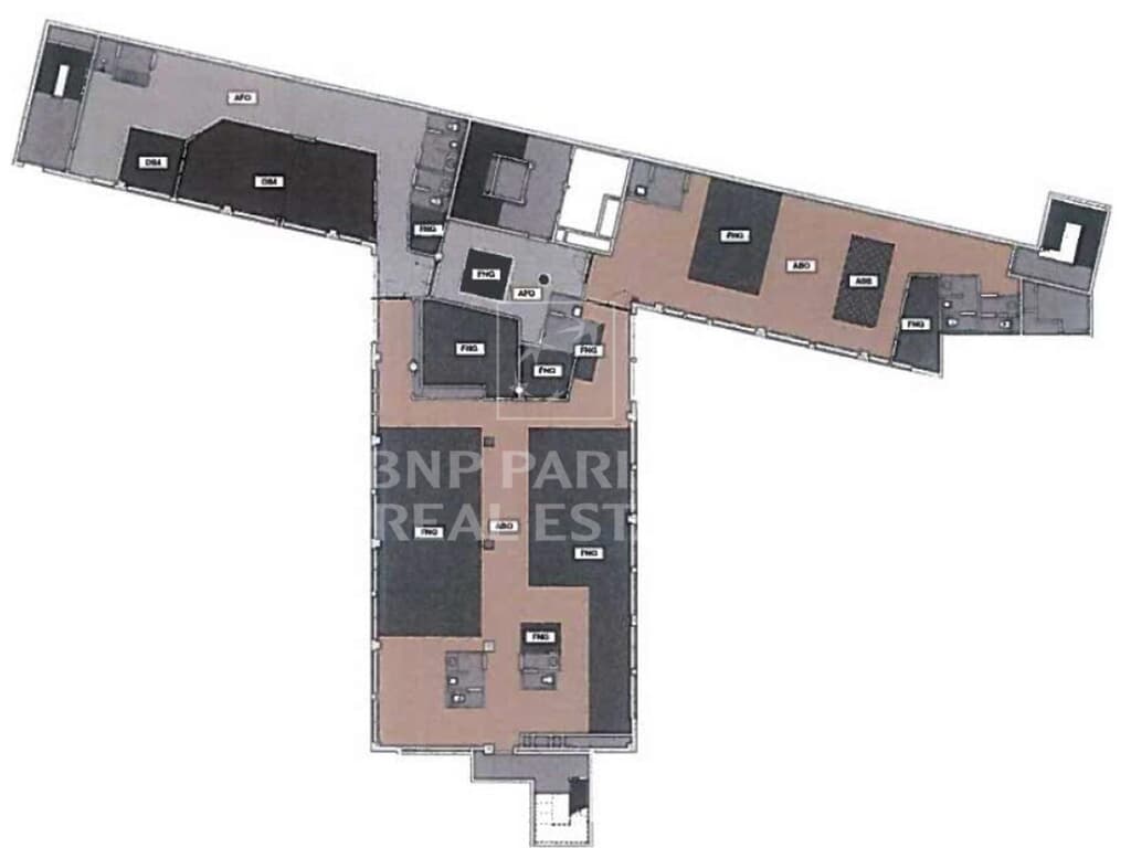 4. OG, Ausbaugrundriss, ca. 687,11 m²