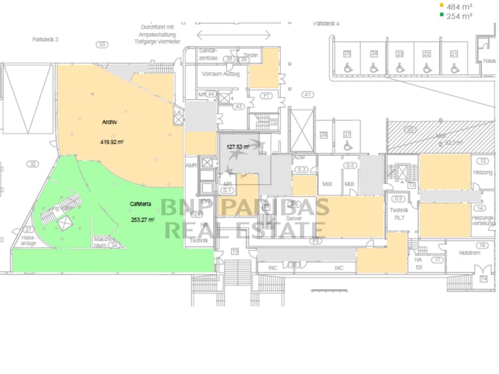 UG, gesamt ca. 738,00 m²