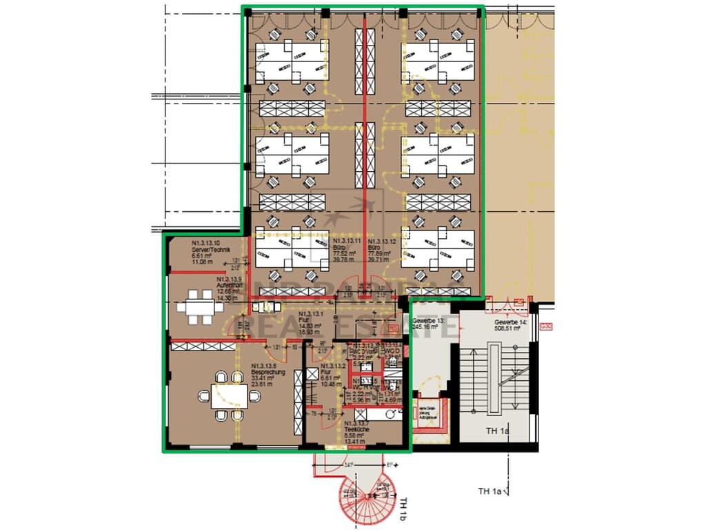 3. OG, ca. 245,16 m²