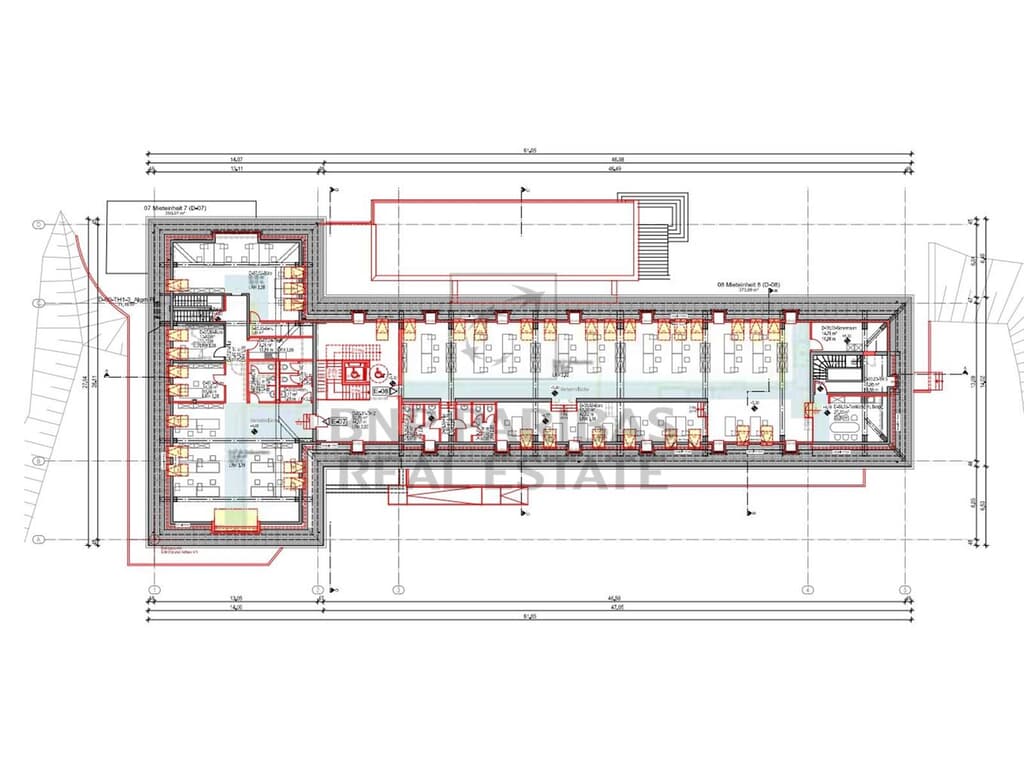 Gebäude 106, DG, ca. 699,77 m²