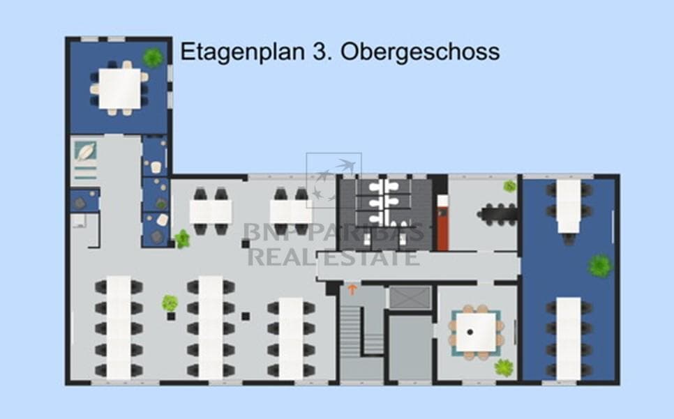 Etagenplan vom 3. OG