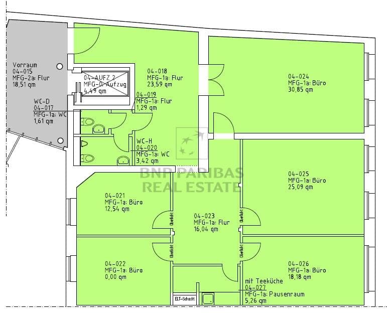 4. Obergeschoss Altbau