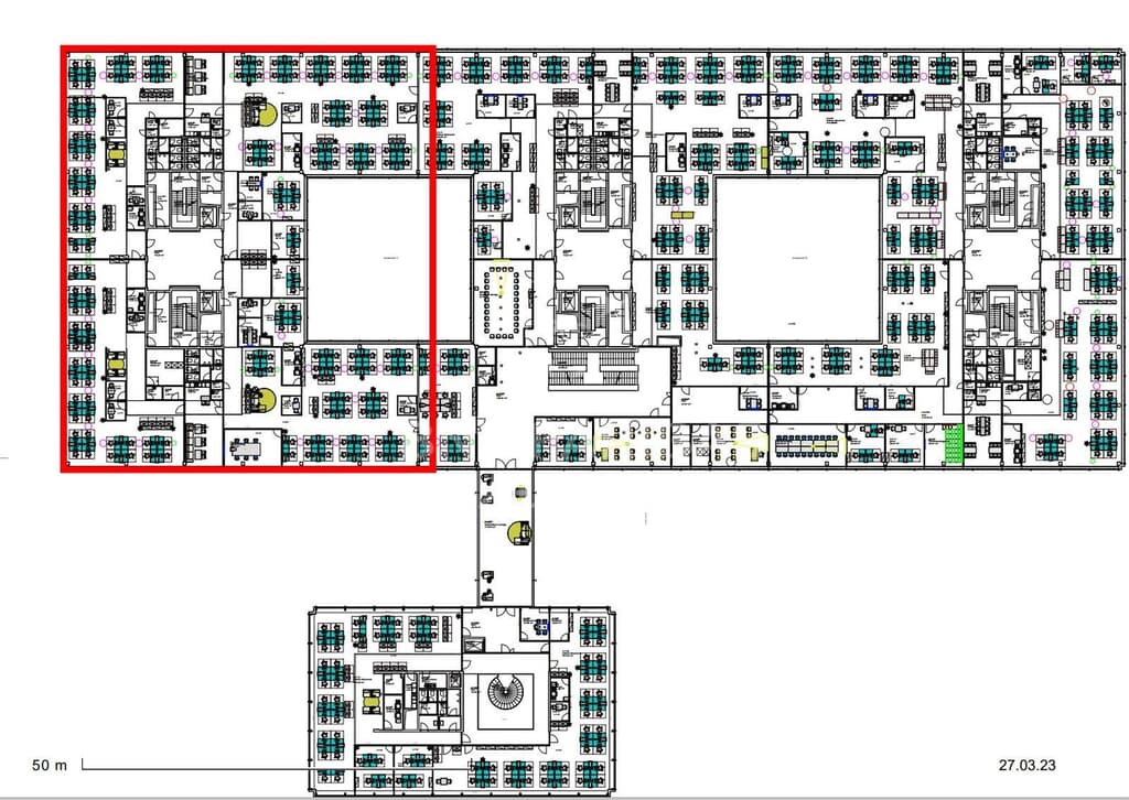 Grundriss 4. OG Bauteil A