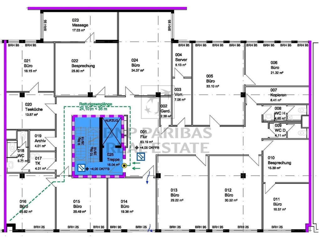 1. OG, ca. 450,00 m²