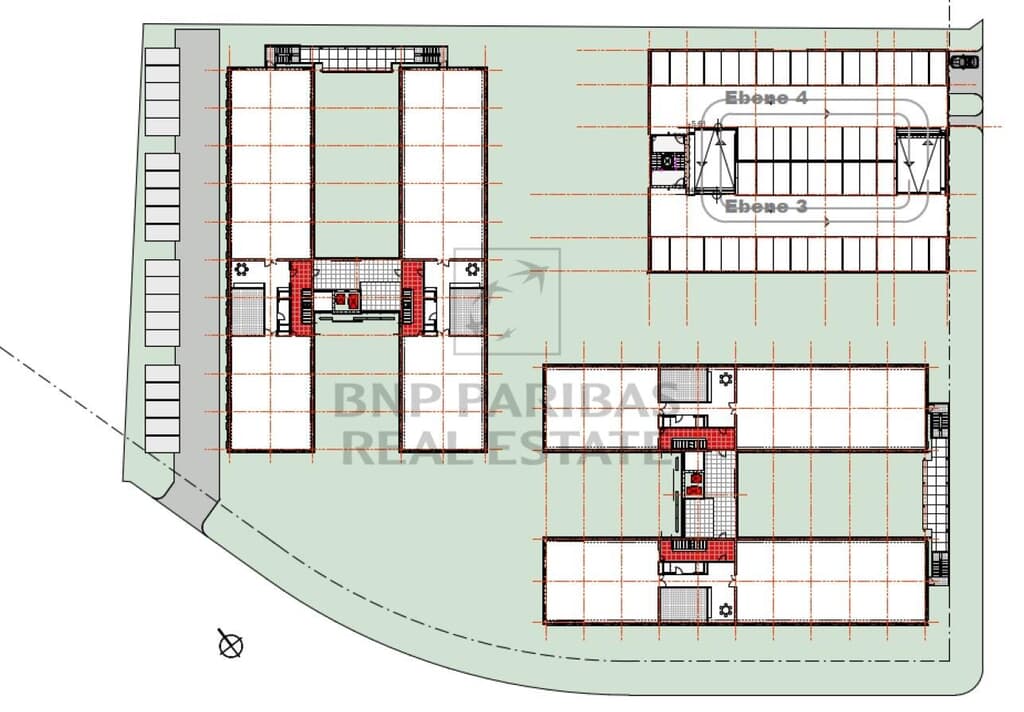 Grundriss 1.OG - 5.OG