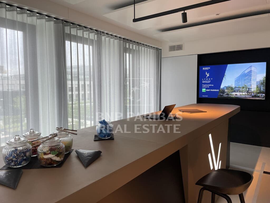 Innernansicht Musterbüro