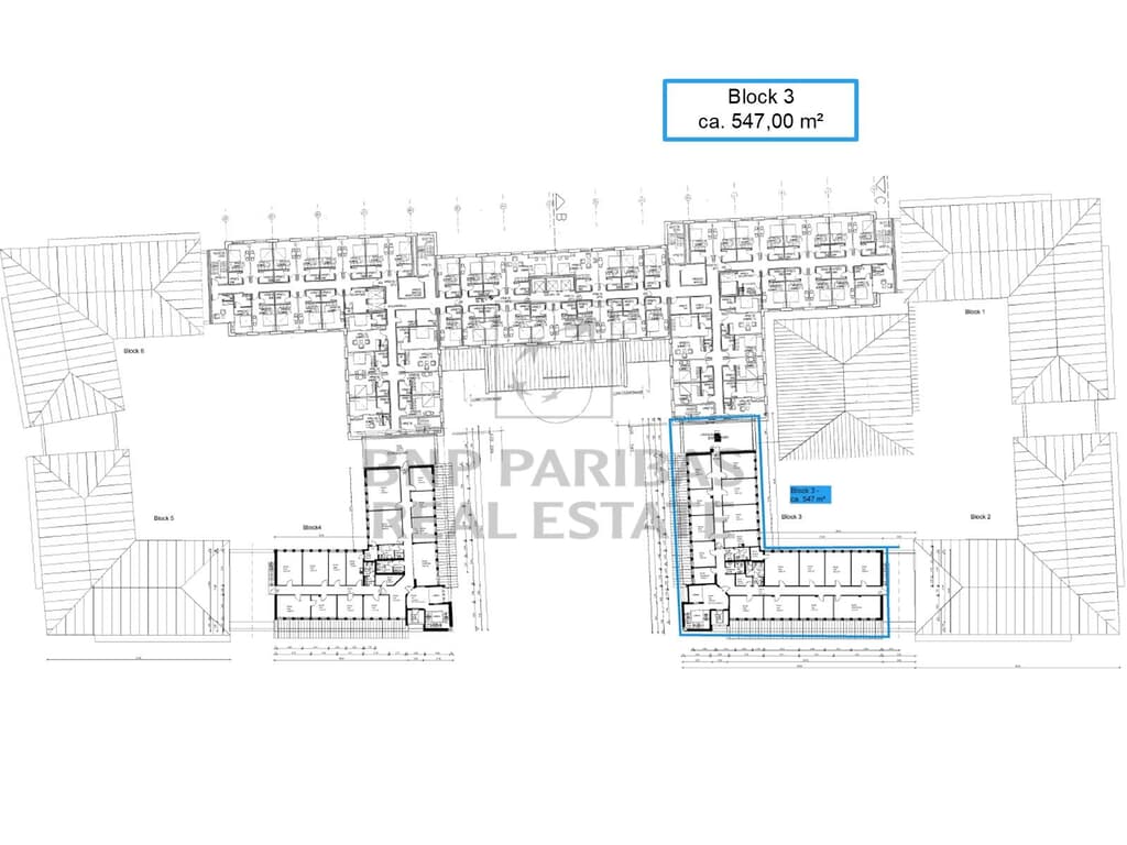 6. OG, Flächenübersicht