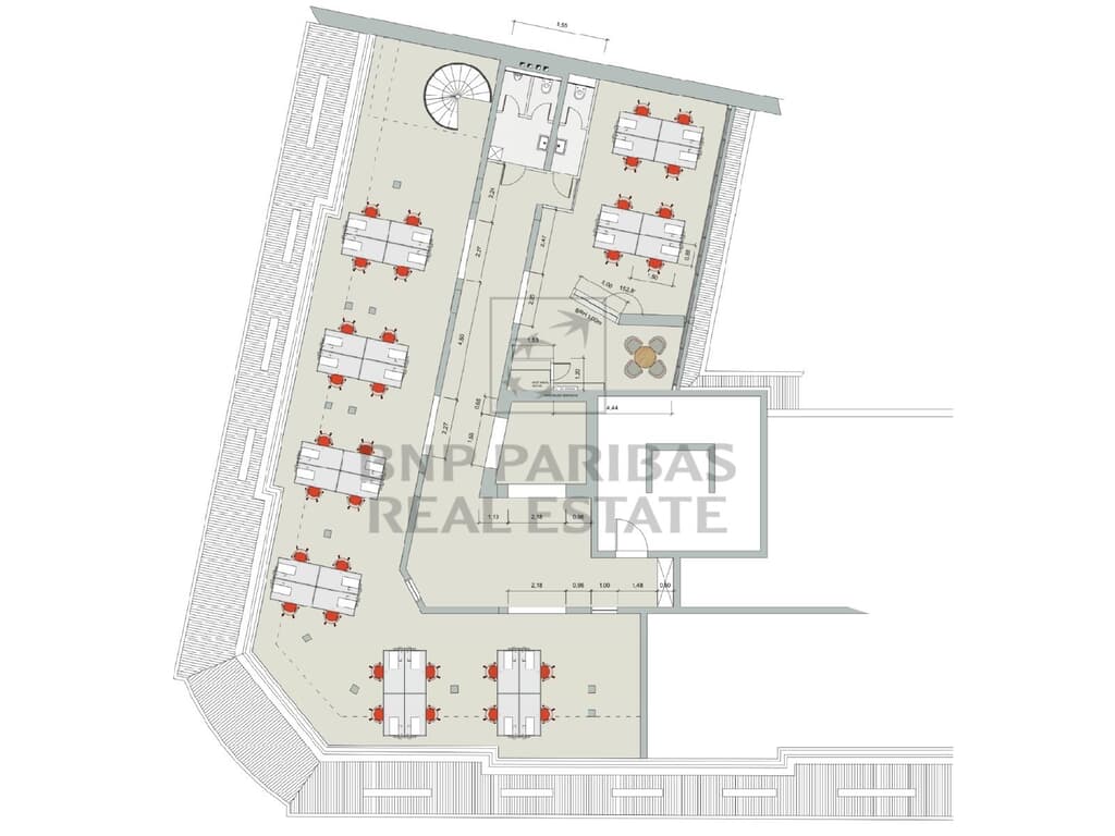 Ausbau 5. OG, ca. 430,00 m²
