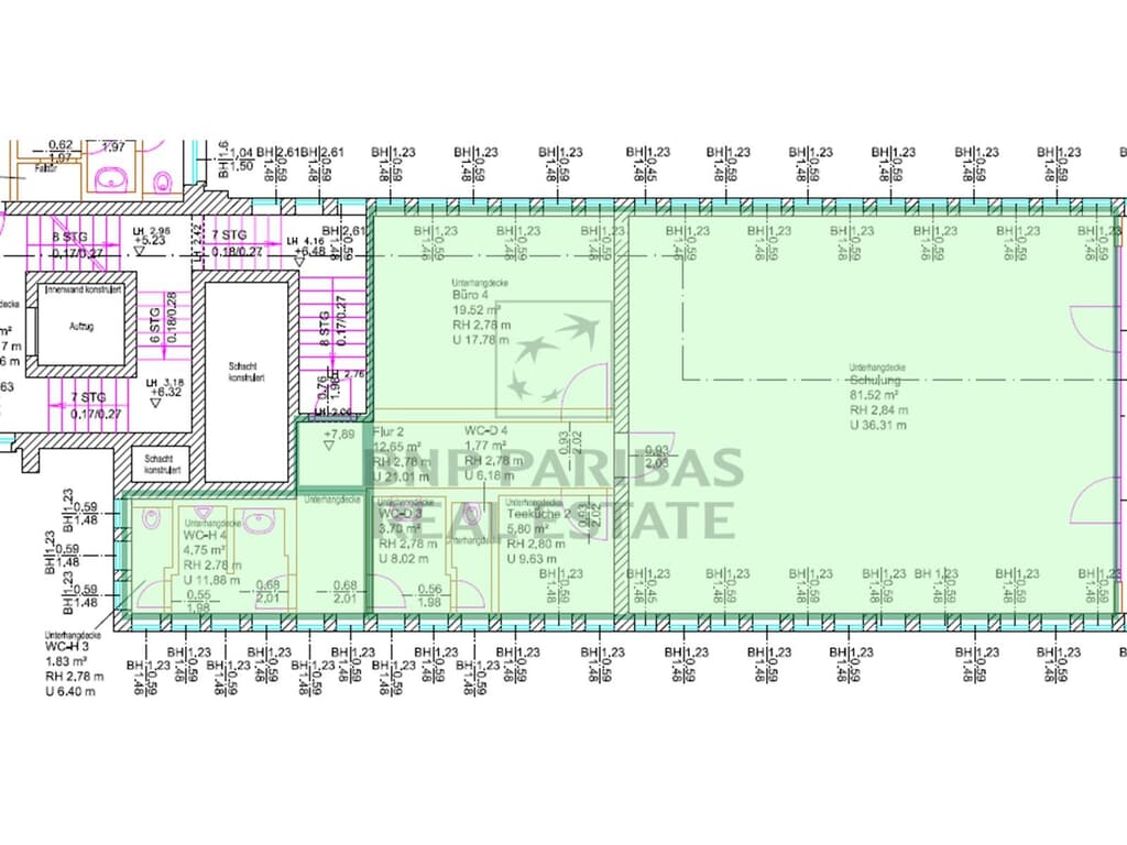 2. OG, ca. 150,00 m²