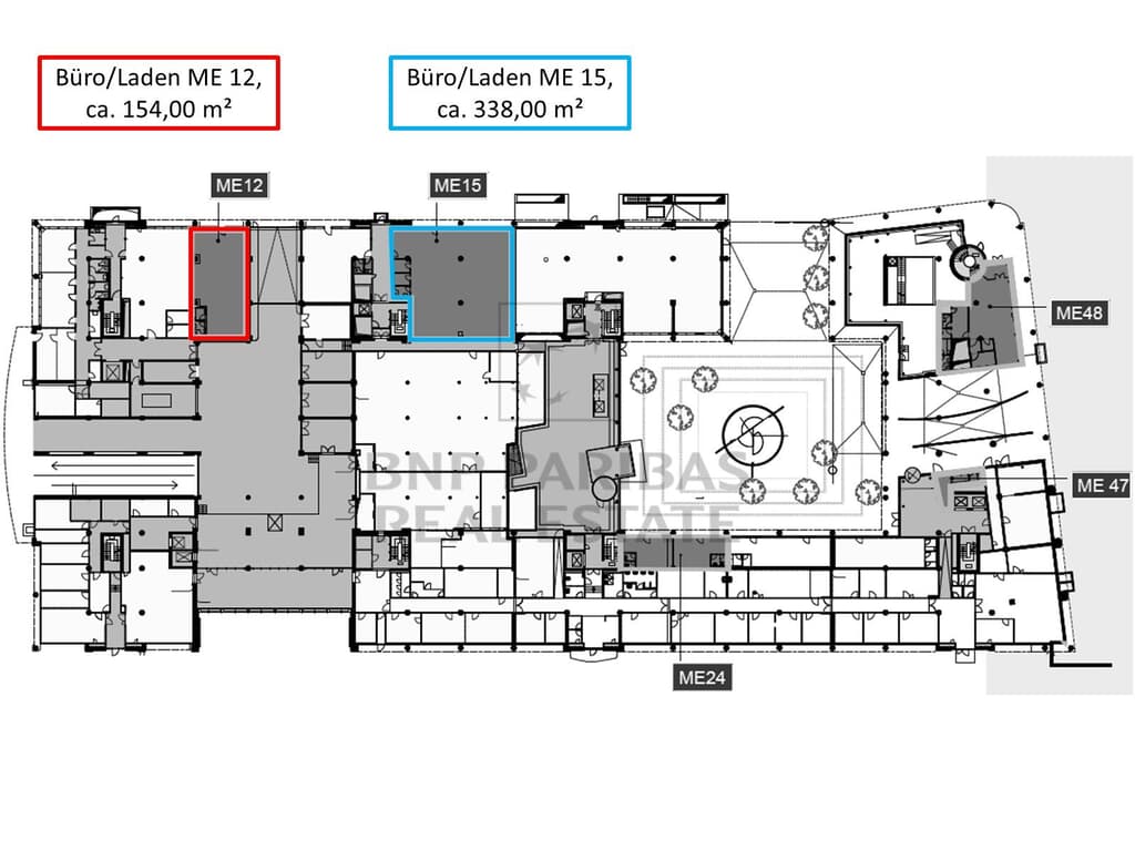 EG, Flächenübersicht