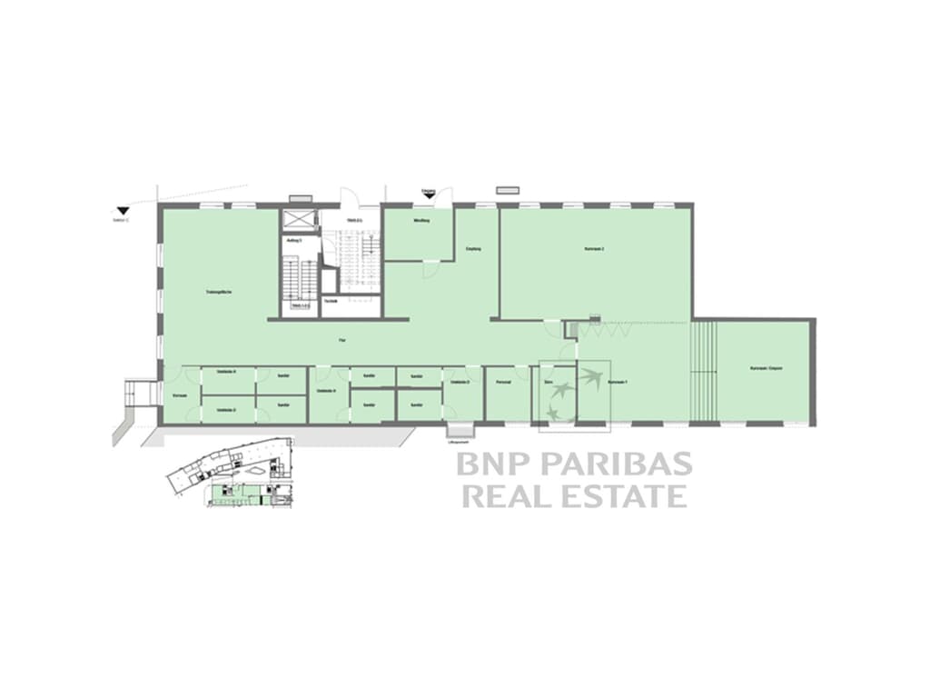 BT 1 C, Gewerbe 2 EG, ca. 559,89 m²