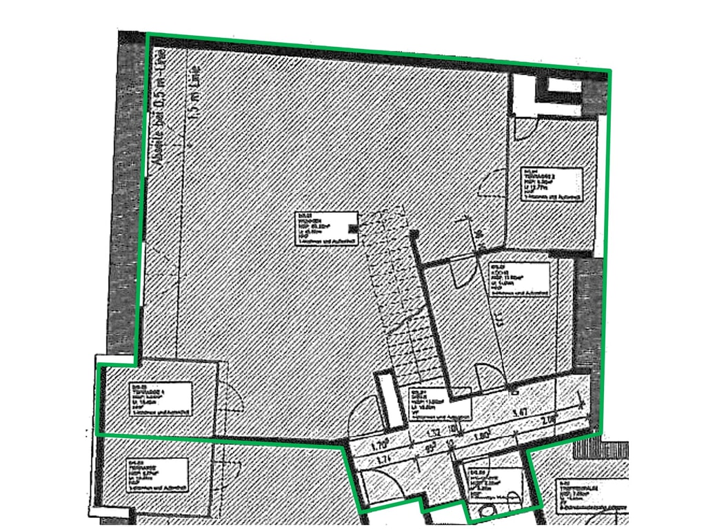 6. OG, ca. 140,00 m²