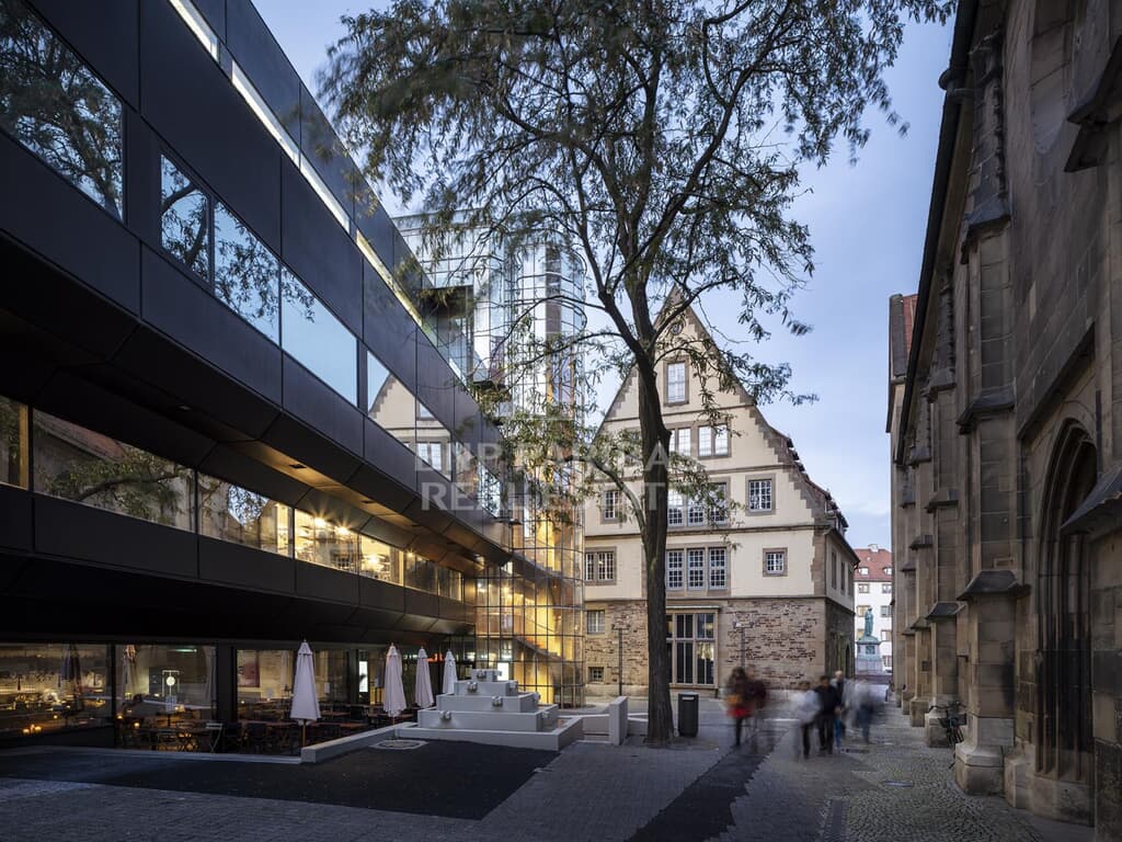 Büroflöche in der Stuttgarter Innenstadt