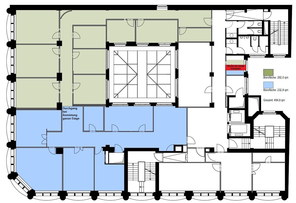 2. OG - ganze Etage
