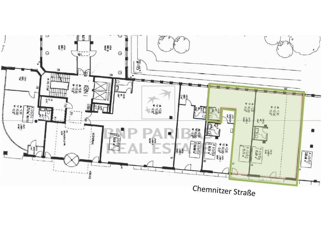 Büro, ca. 151,00 m²