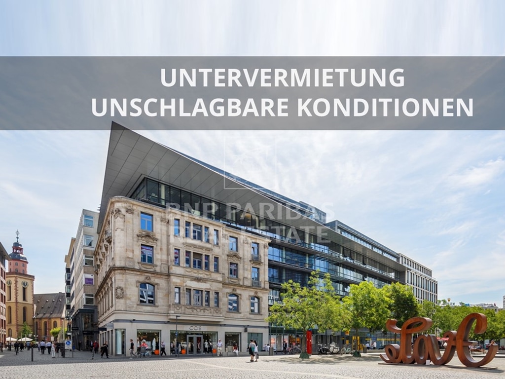 Goetheplatz Frankfurt | Untervermietung zu ungewöhnlich starken Konditionen