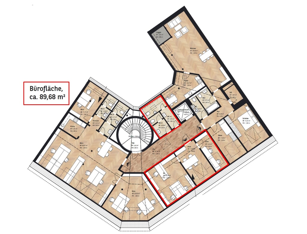 DG, ca. 89,68 m²