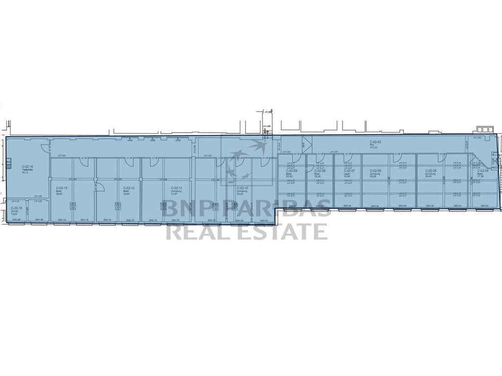 Haus C,  2. OG, ME 01, ca. 572,23 m²