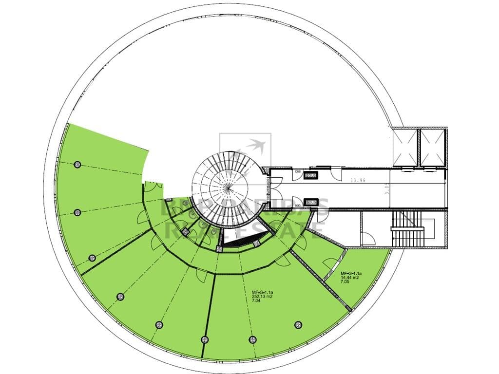 Haus 3, 7. OG, ca. 266,00 m²