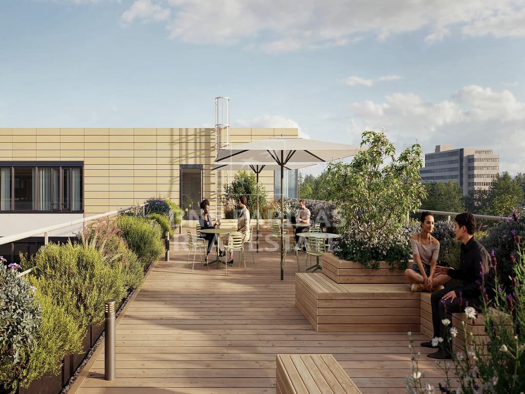 Visualisierung Dachterrasse