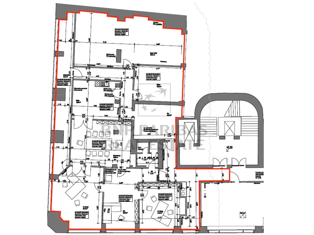1. OG, ca. 234,00 m²