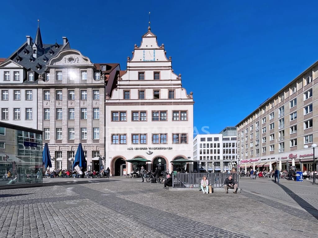 Büro- und Geschäftshaus Alte Waage! Büroflächen mit Blick auf den Leipziger Markt