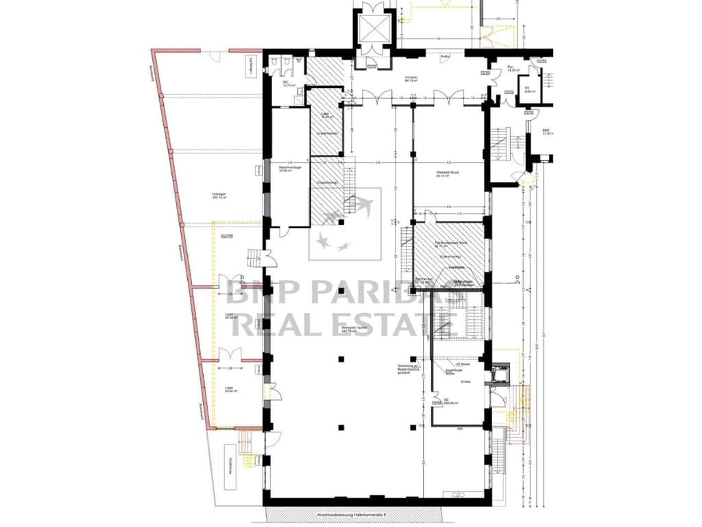 EG, D 00, Werkstatt, ca. 900,49 m²