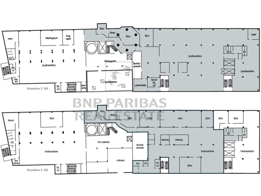 Var. 4, 1. + 2. OG, ca. 2.025,00 m²
