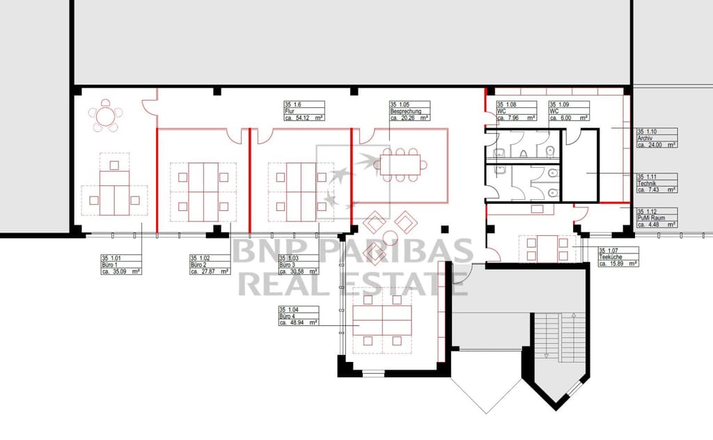 Grundrissvariante Zellen