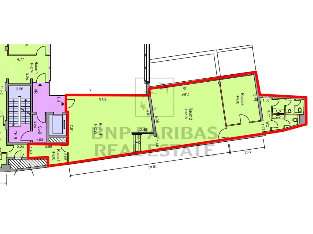 4. OG, ca. 175,00 m²