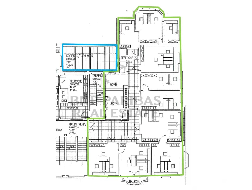EG, ca. 239,40 m² + 70,00 m² Archiv