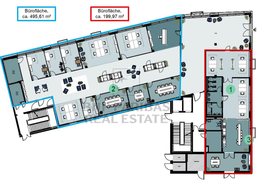 BT1, Sektor B, EG, ca. 695,58 m²