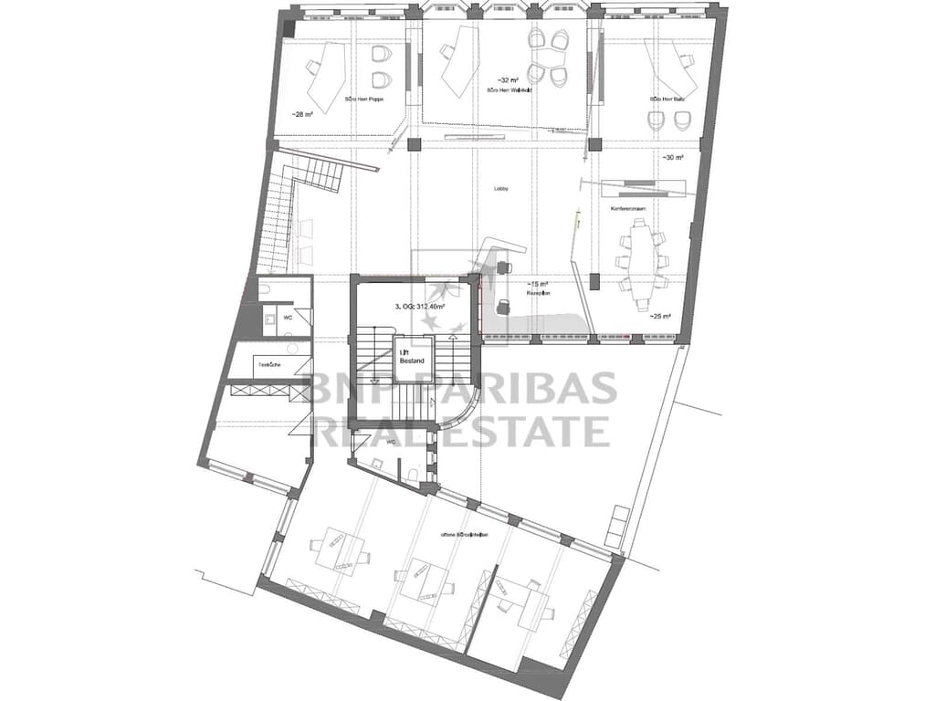 3. OG, ca. 312,40 m²