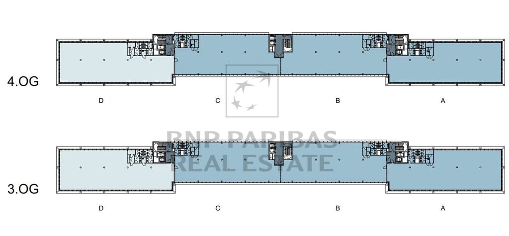 3. u. 4. OG Regelgeschoss