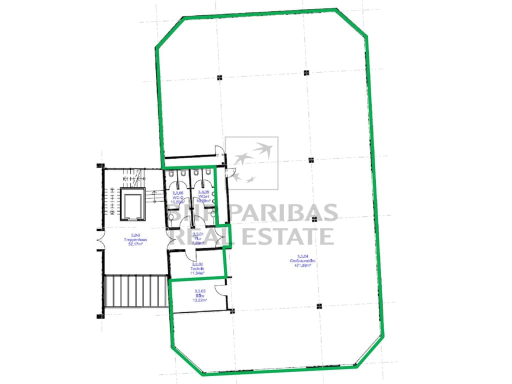 3. OG, ca. 485,11 m²