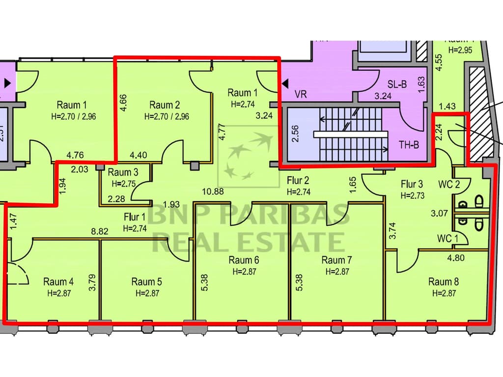 4. OG, ca. 192,00 m²