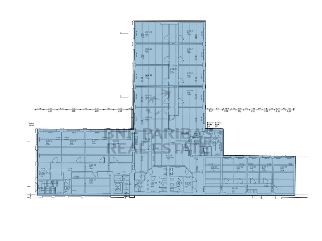 Haus E, 2. OG, ME 01, ca. 811,66 m²