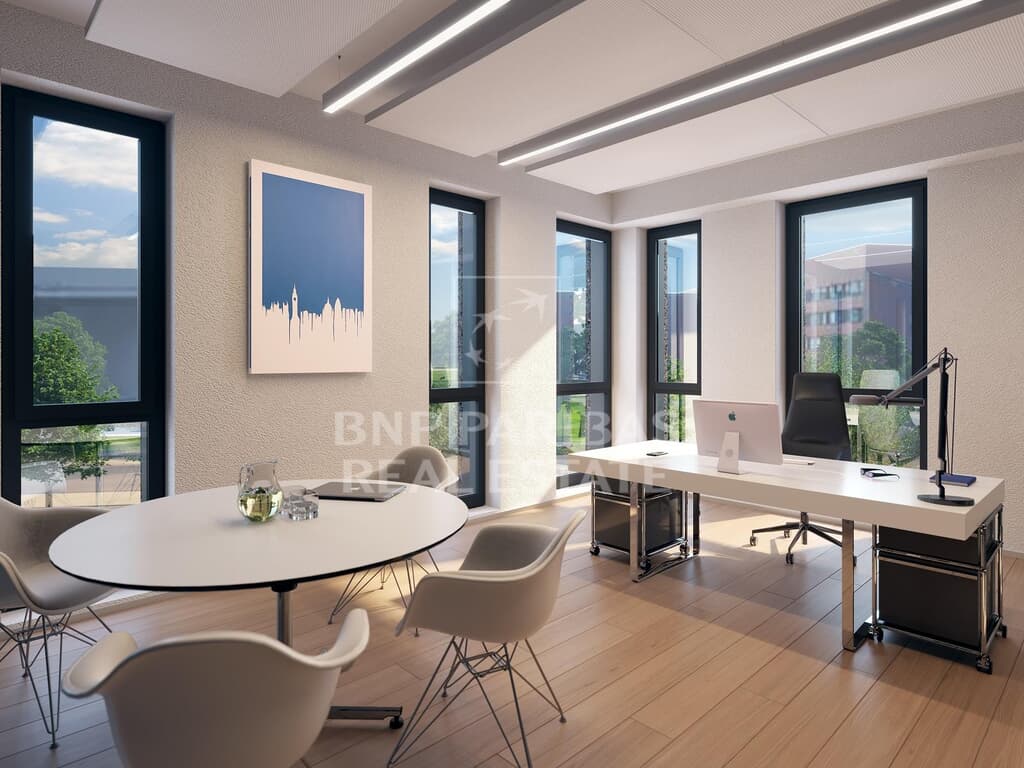 Visualisierung Eckbüro