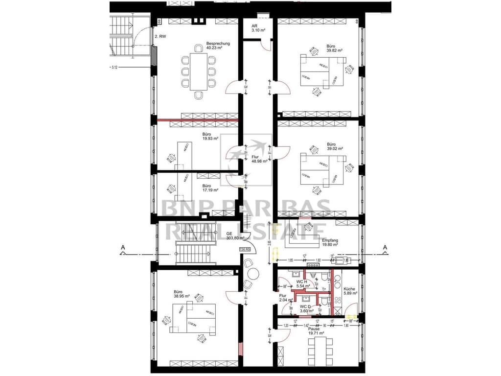 1. OG, A 01, ca. 303,80 m²