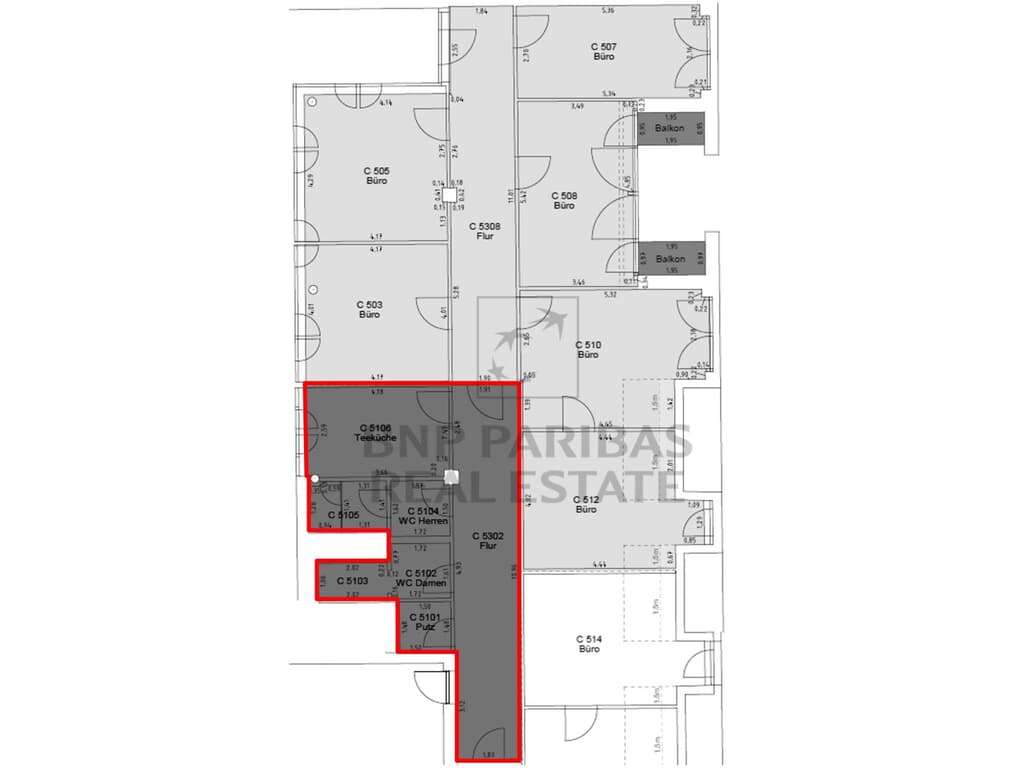 Haus 4, 5. OG, ca. 73,31 m²