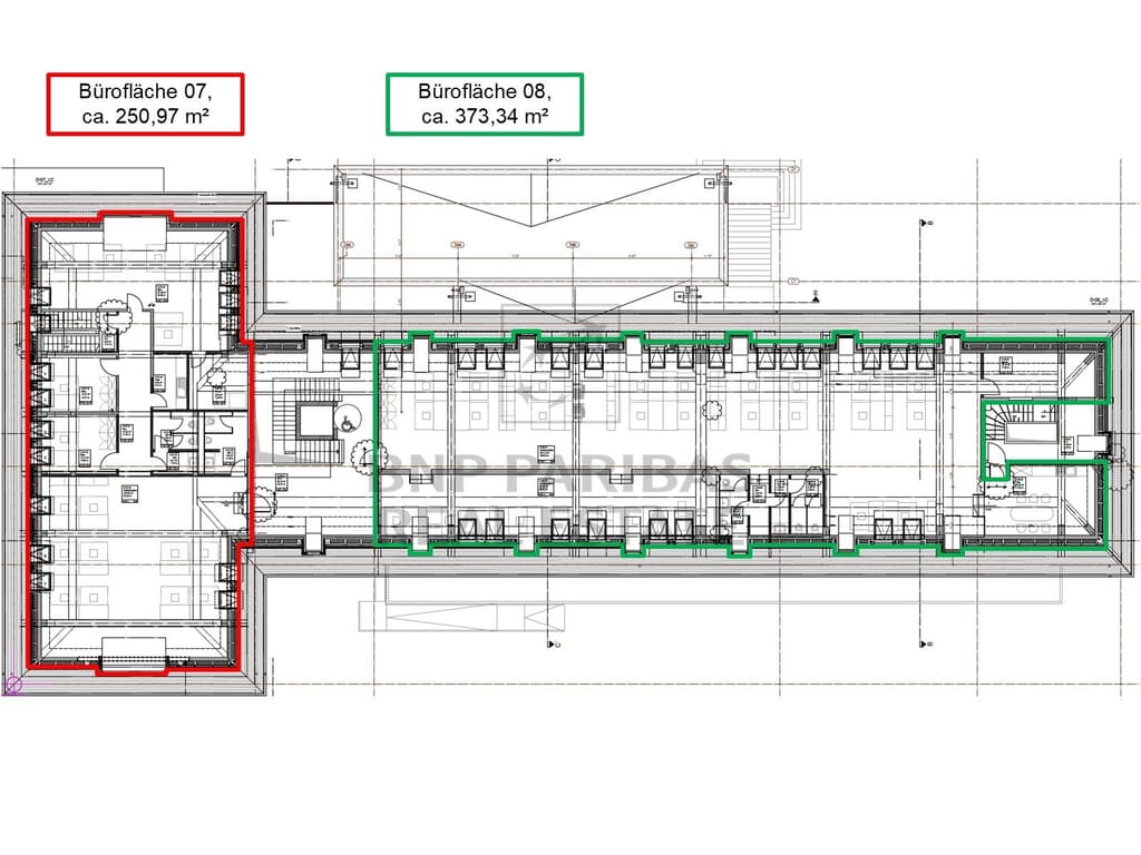 Gebäude 106, DG, ges. 624,31 m²