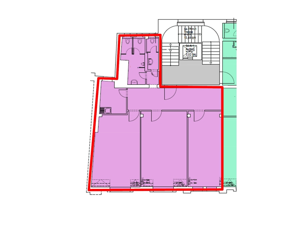 4. OG, ca. 126,84 m²