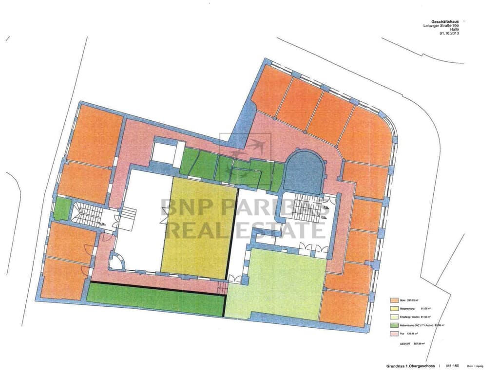 1. OG, ca. 650,00 m²